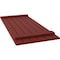 Ekena Millwork Americraft 6-Board, 2 Batten Exterior Real Wood Joined Board-n-Batten Shutters, ARW101BB621X61MRH, PR ARW101BB621X61MRH - alternate 3
